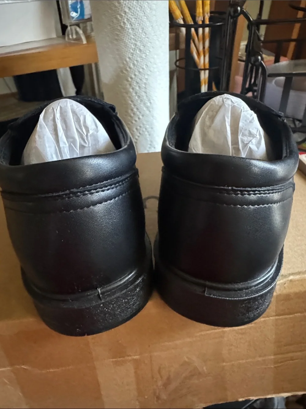 Boy’s Black Slip-On Dress Loafers - Classic Formal Shoes